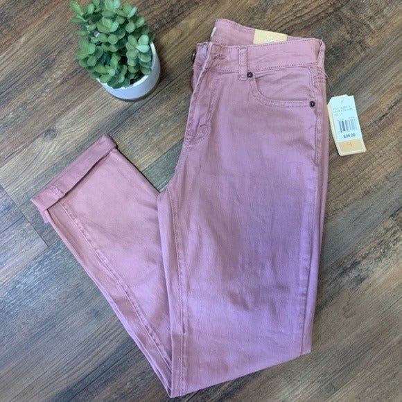 Copper Key Denim - Copper Key pink tapered pants sz5